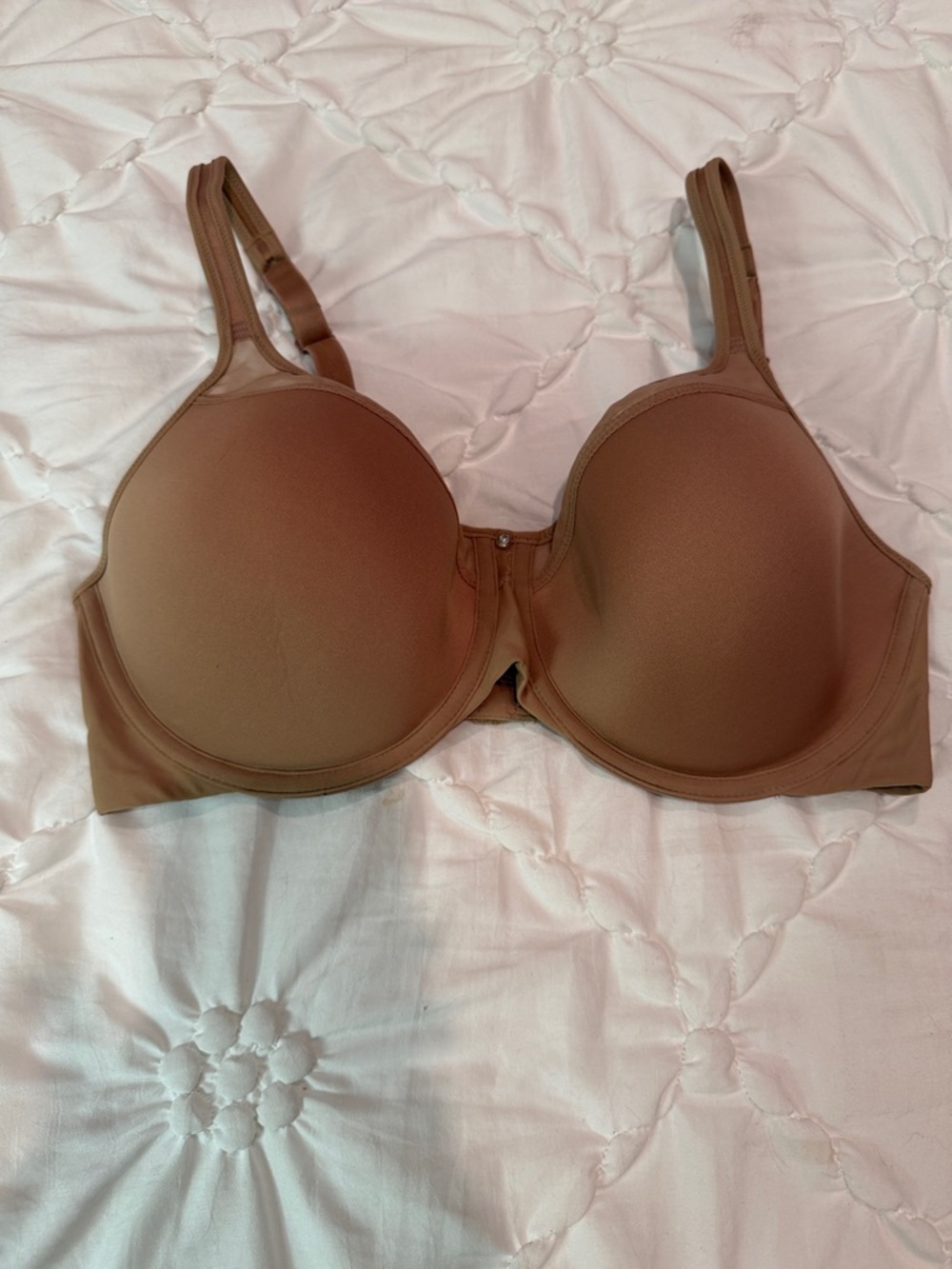 Bali Smooth T-Shirt Bra in Brown